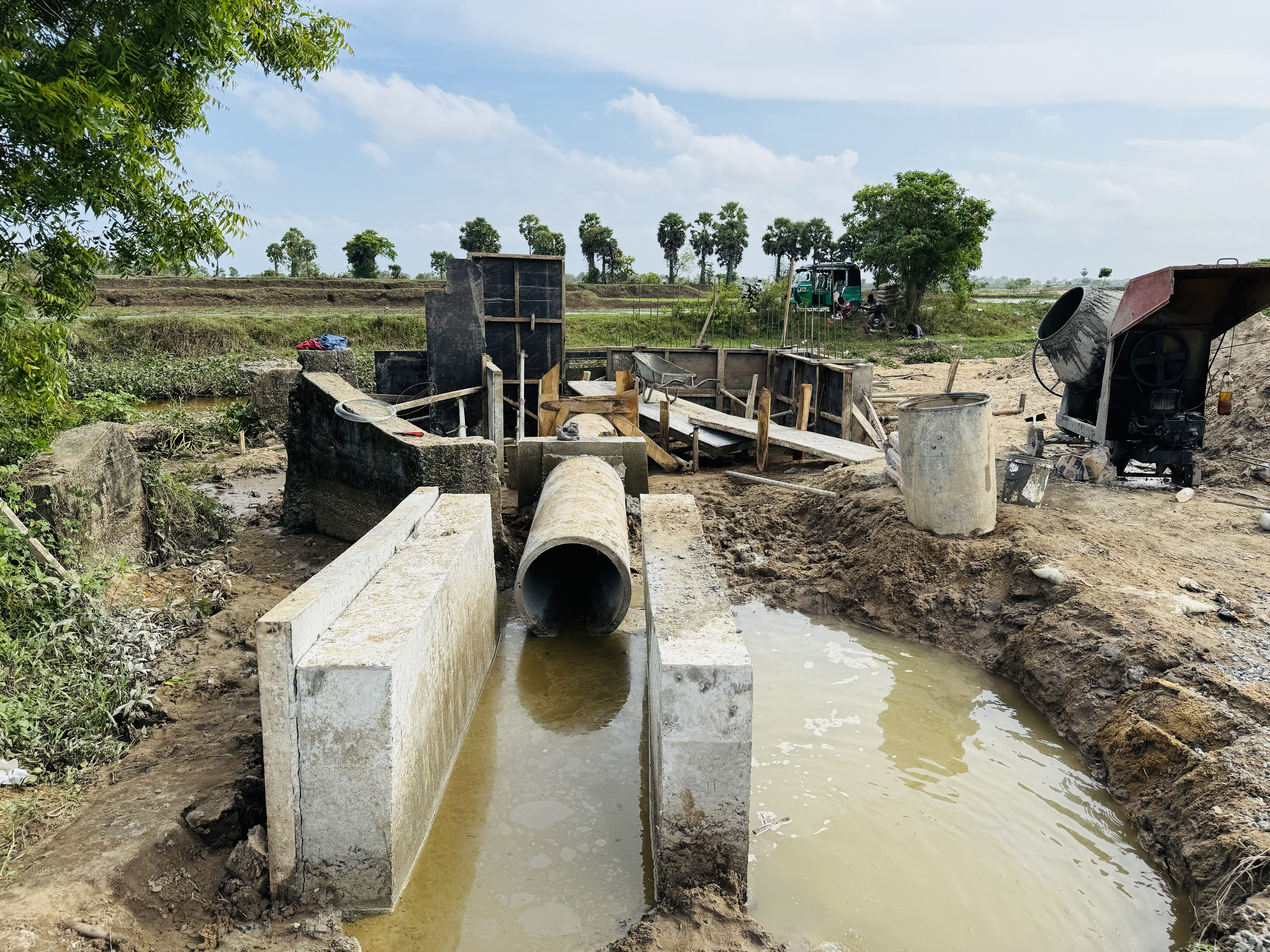 Culvert drainage project